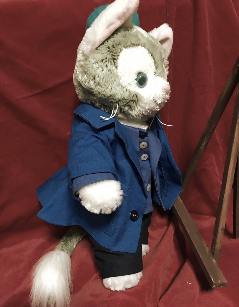 ϙ ҩ ӭ 一年前長谷川くんからミケくん と猫みたいに呼ばれた瞬間にこのネタが思い浮かんでしまったものの いや作るまいと思っていました が Dvd化の勢いで昨日つい夜なべを 一応説明するとディズニーシーのキャラクター猫のジェラトーニは画家です