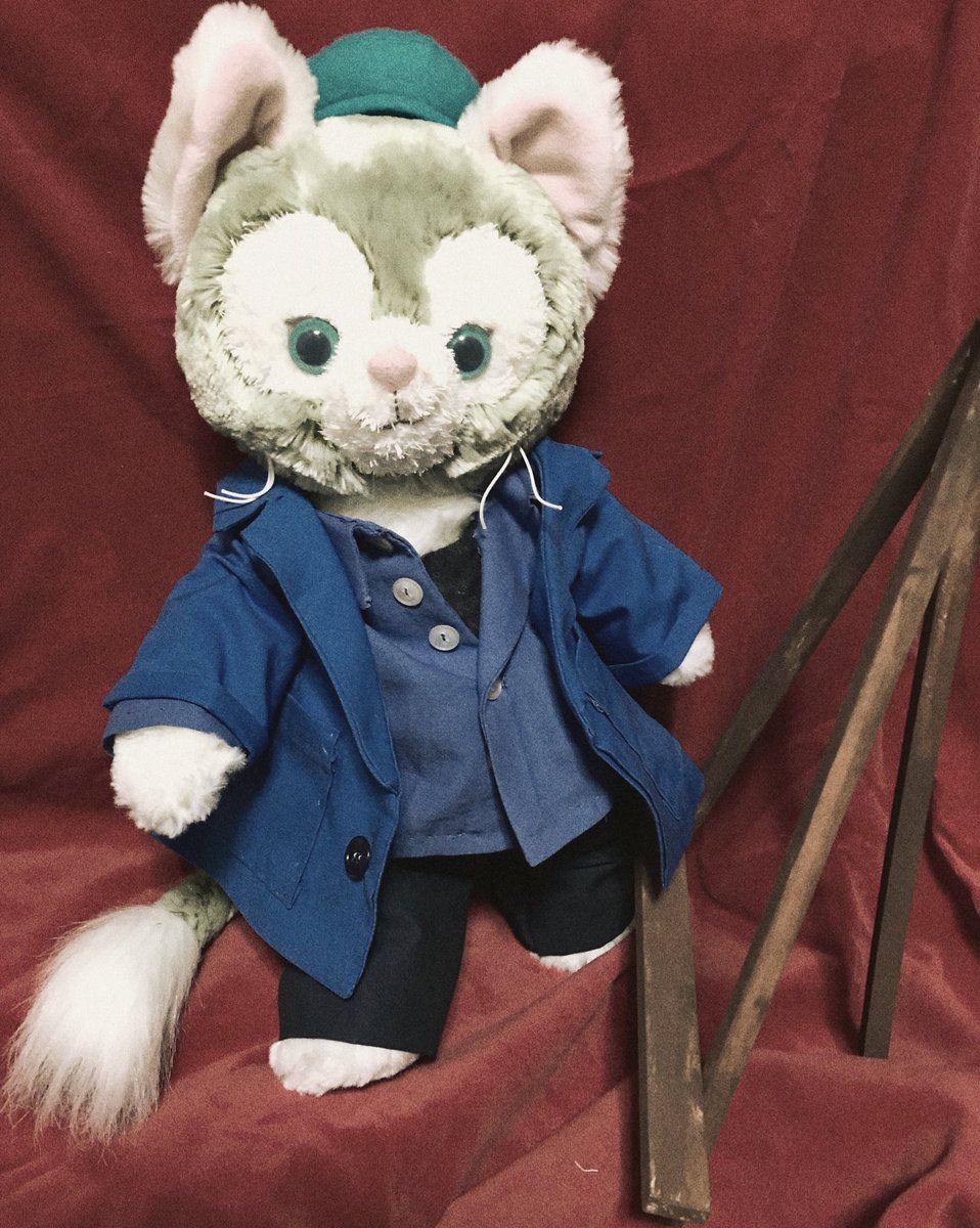 ϙ ҩ ӭ 一年前長谷川くんからミケくん と猫みたいに呼ばれた瞬間にこのネタが思い浮かんでしまったものの いや作るまいと思っていました が Dvd化の勢いで昨日つい夜なべを 一応説明するとディズニーシーのキャラクター猫のジェラトーニは画家です