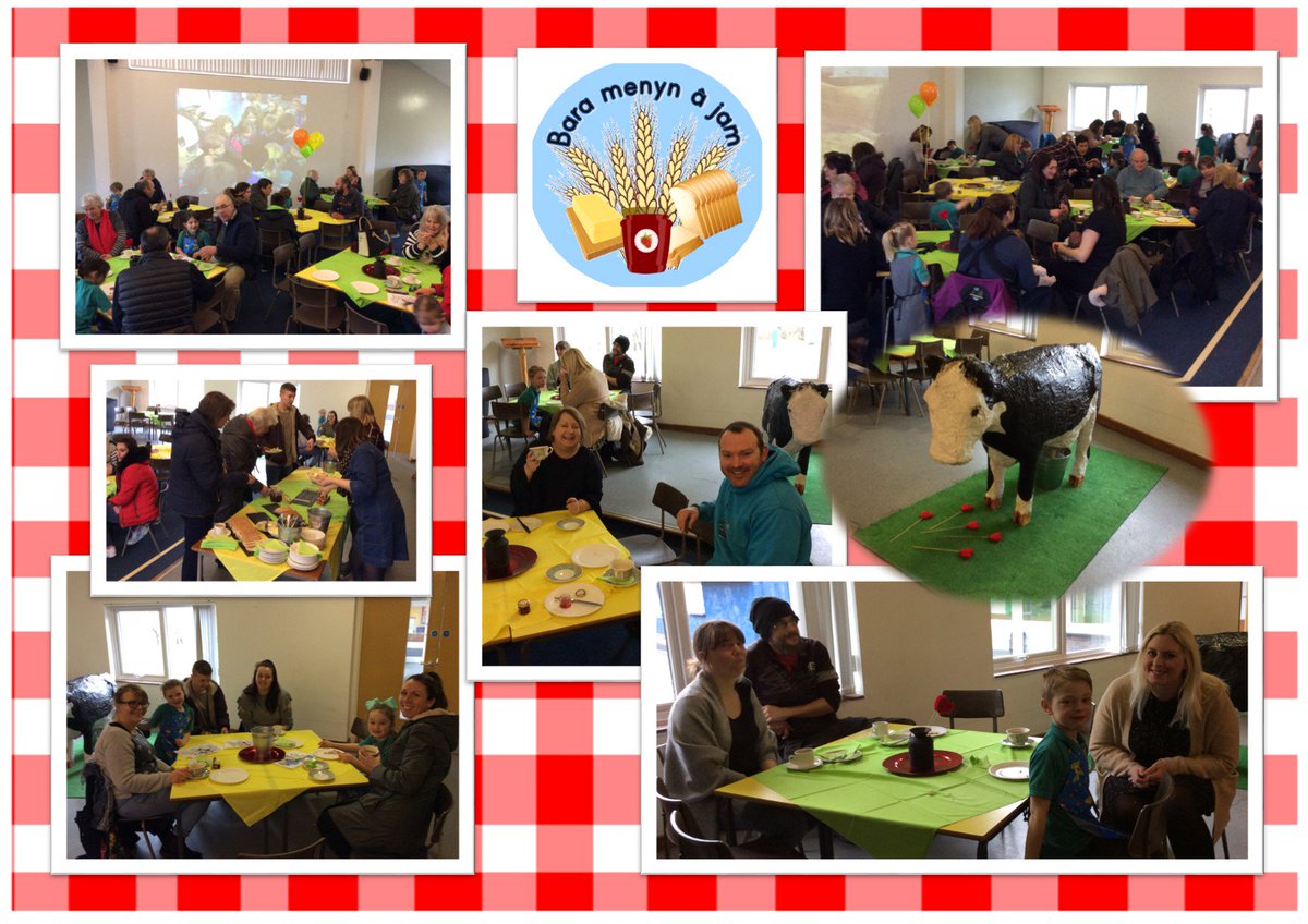 Bore bendigedig yn bwyta bara menyn â jam #cynnyrchcartref  #ffermwyrydyfodol  Diolch i rieni a ffrindiau am ymuno gyda ni 🍞🍓🥛 👨‍🌾👩‍🌾 <a href="/FelinGanol/">FelinGanol Watermill</a> <a href="/gwarffynnon/">Gwarffynnon Cottages</a> <a href="/fantasyfarmpark/">Fantasy Farm Park</a>