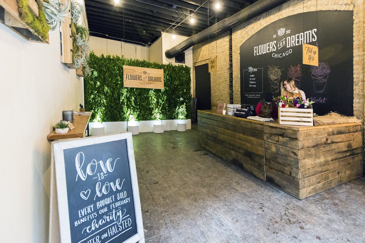 Visit the Valentine’s store!

We’re getting ready at 406 N Wells with Love &amp; Violet bouquets for all your Valentines. Open at 8am 🌹❤️