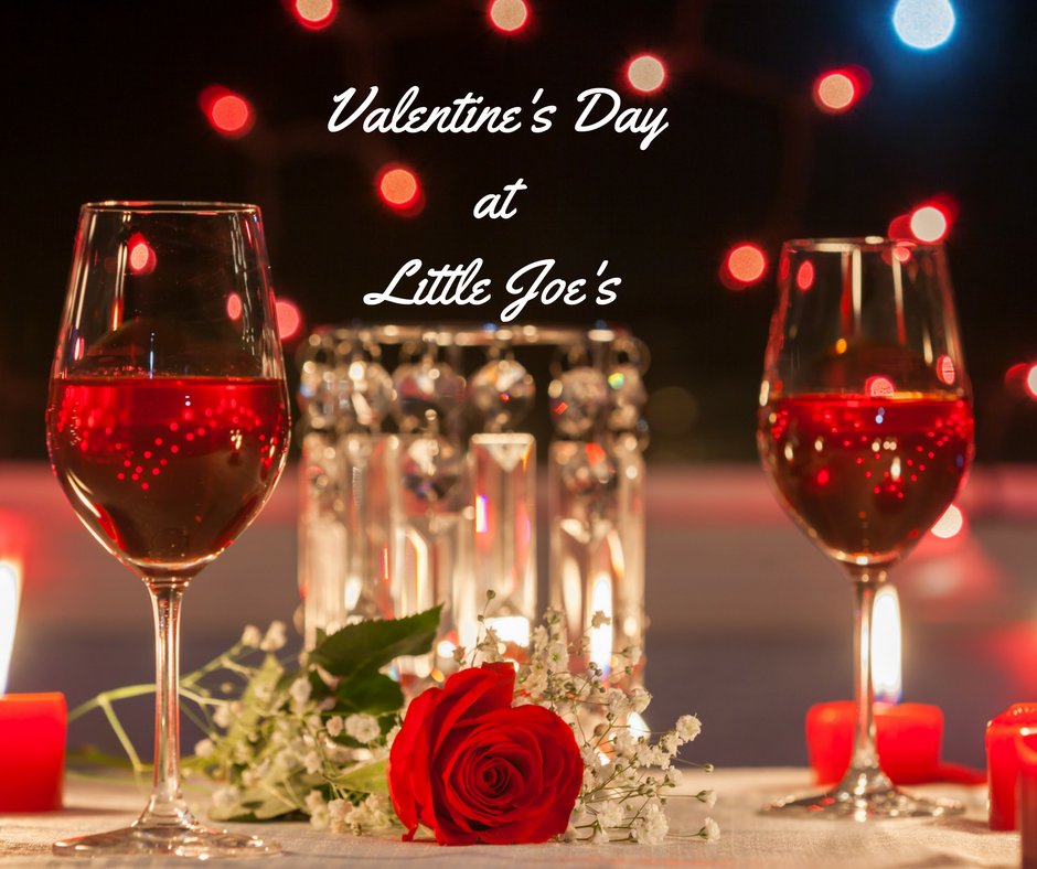 EatLittleJoes's tweet photo. If you're are looking for romance, you can never go wrong with Italian, from our homemade sauce to our wonderful selection of wines celebrate amore at 
Little Joe's... Call for reservations...
#Valentine #Romance #Pasta #Vino #Amore https://t.co/F4UIEcXnwC