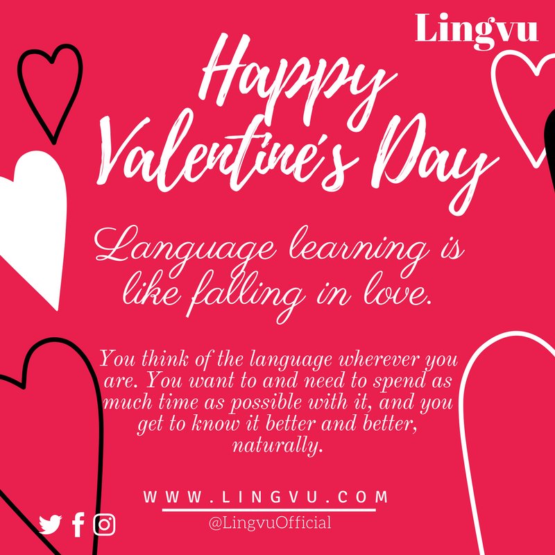 Happy Valentine's Day! ❤️❤️ #ValentinesDay #languageexchange #learning #language #languages #languagelearning #learningisfun #polyglot #bilingual #practice #exchange #exchangestudents