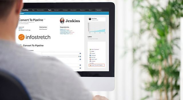 ApexonGlobal's tweet image. Infostretch Launches Plugin to Simplify Migration to Jenkins 2.0 and Accelerate DevOps. First open source tool to auto-convert freestyle Jenkins jobs to coded DevOps pipelines bit.ly/2Hg9hPh #Jenkins # DigitalMaturity