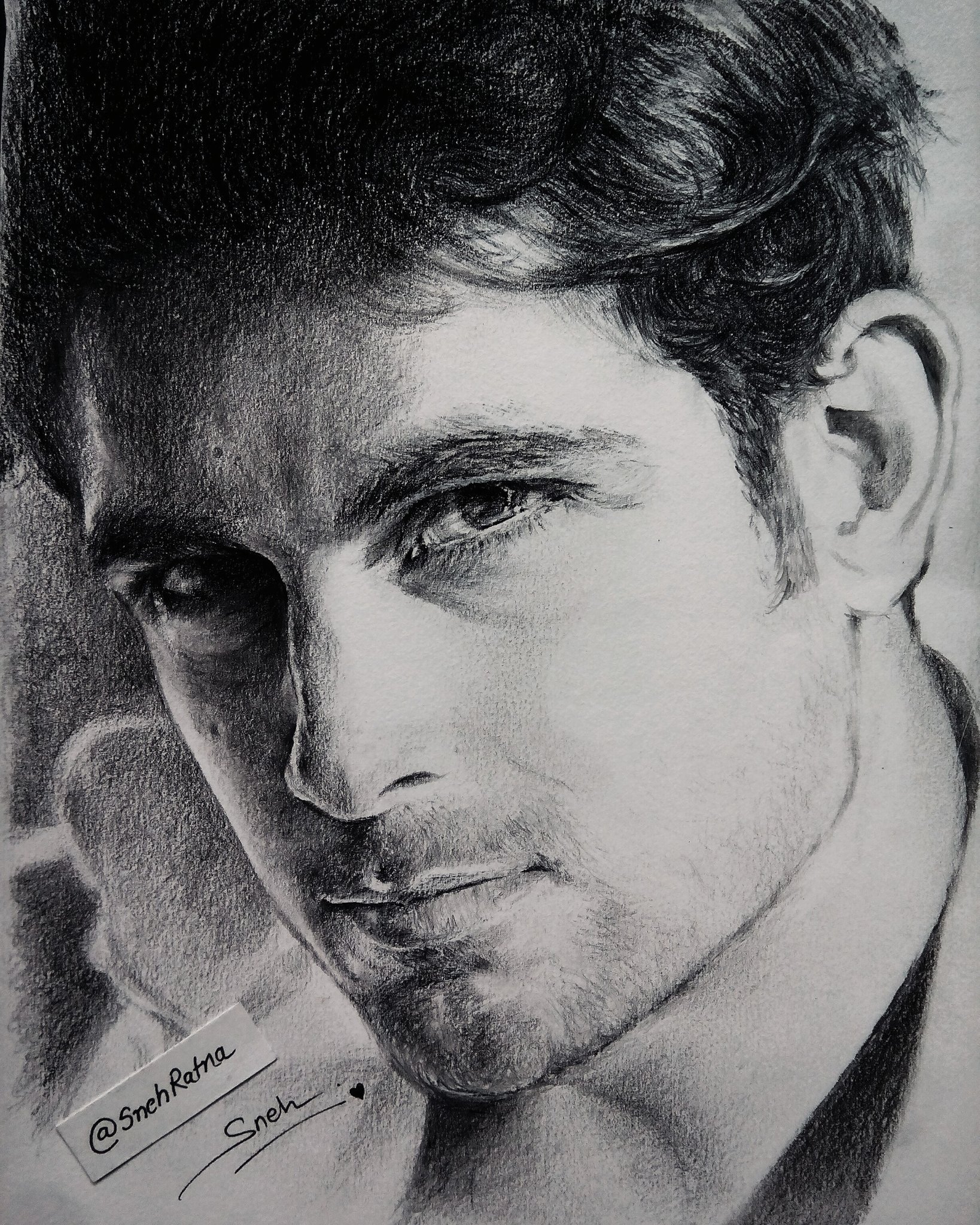 Portrait of Sanam Puri  All Drawing  Drawing  Pixoto