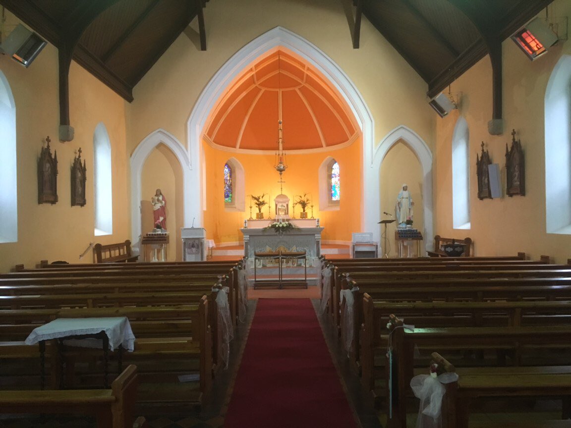 TrueShotPhoto's tweet photo. Lovely church in Wexford for Valentine wedding today https://t.co/KL41rmNs99