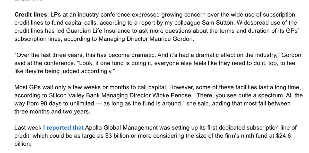 .@ChrisWitkowsky on LP's growing concern over capital call loans links.e.learn.buyoutsnews.com/servlet/MailVi…