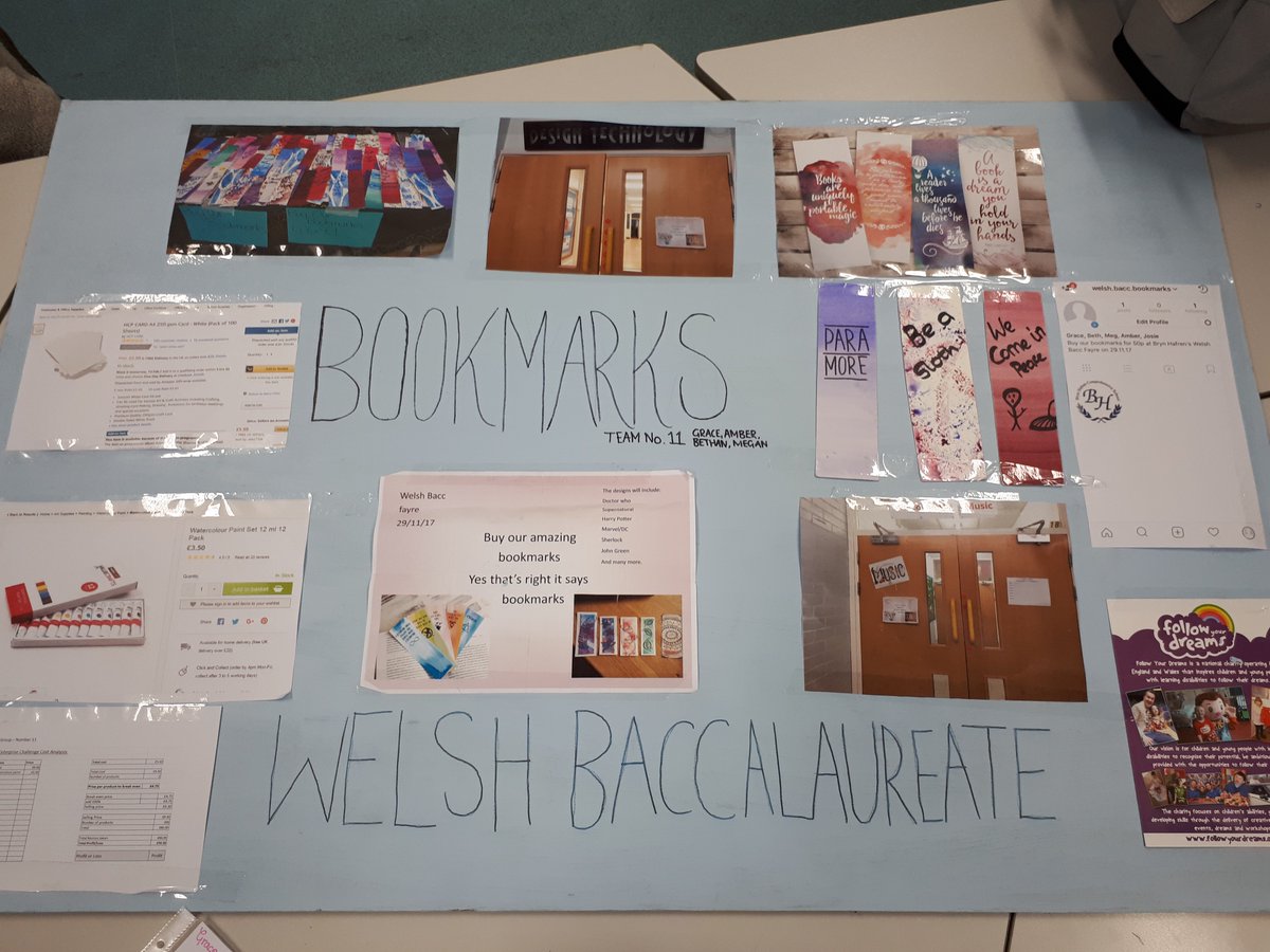 PHWelshBacc's tweet photo. Brilliant visual displays and pitches from YR10! Just a few examples here. Well done girls, very impressed by all your hard work 👏😁 https://t.co/RrkJDh0boJ