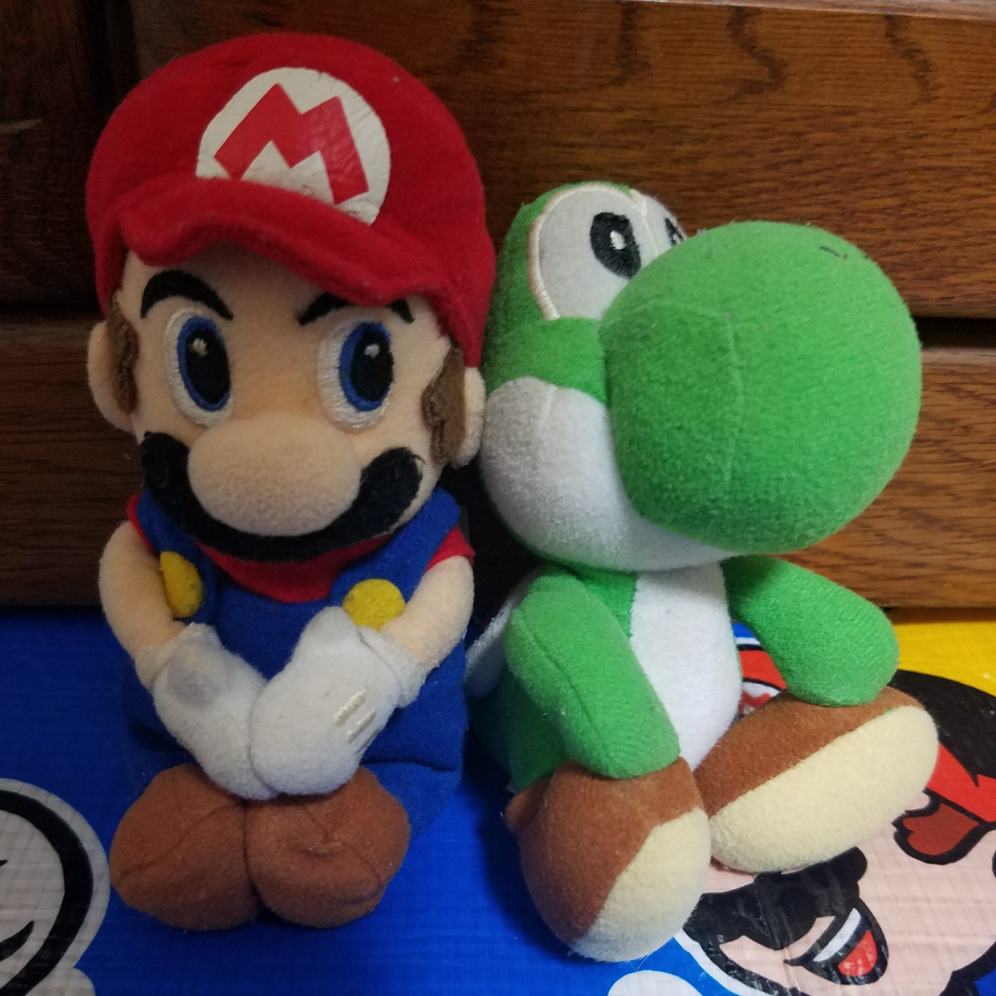 スーパーマリオ サンシャイン ヨッシー マグネット ぬいぐるみ マリオ