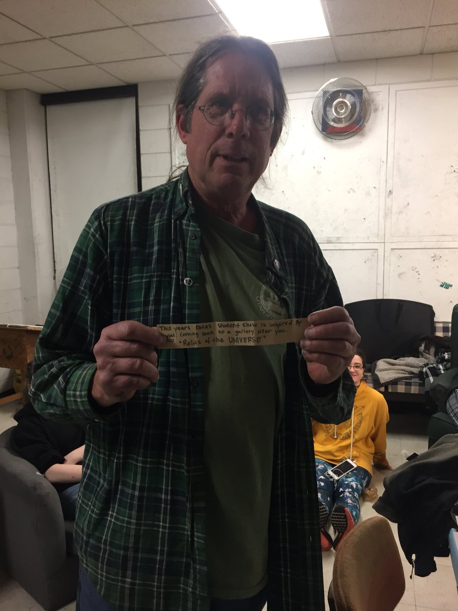 OMAS_MSU's tweet photo. And our show will be..... *drumroll please*..... “Relics of The Universe” in DRAW teacher Dale Ley’s honor! https://t.co/YwNiQkFl4I