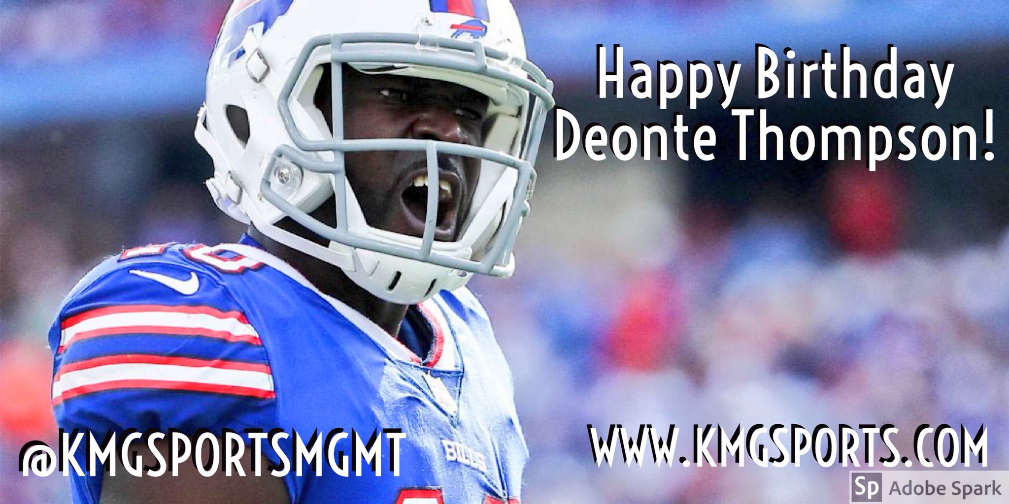 Happy birthday to WR Deonte Thompson!        
