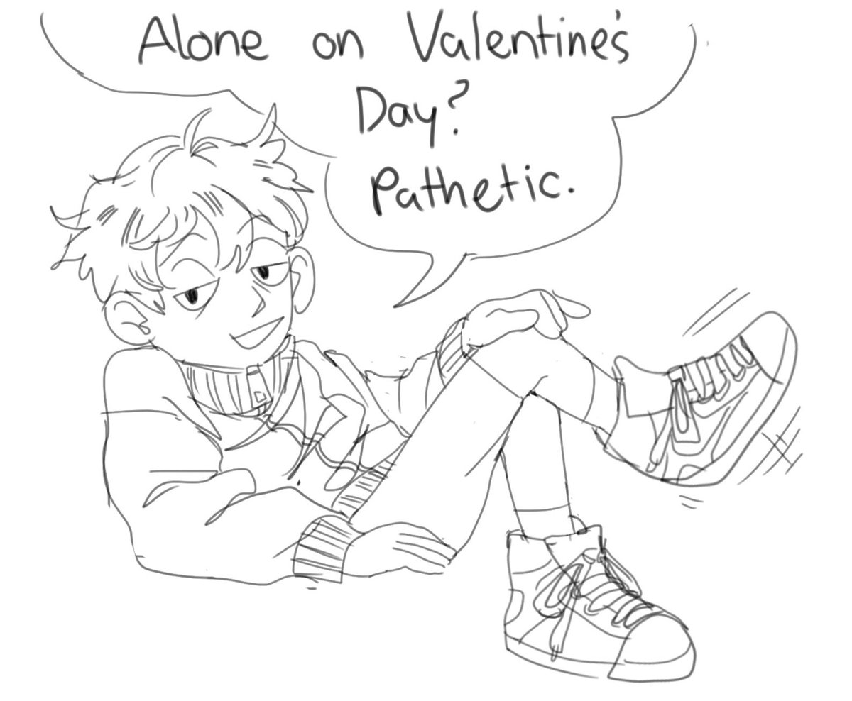 happy valentine loners 