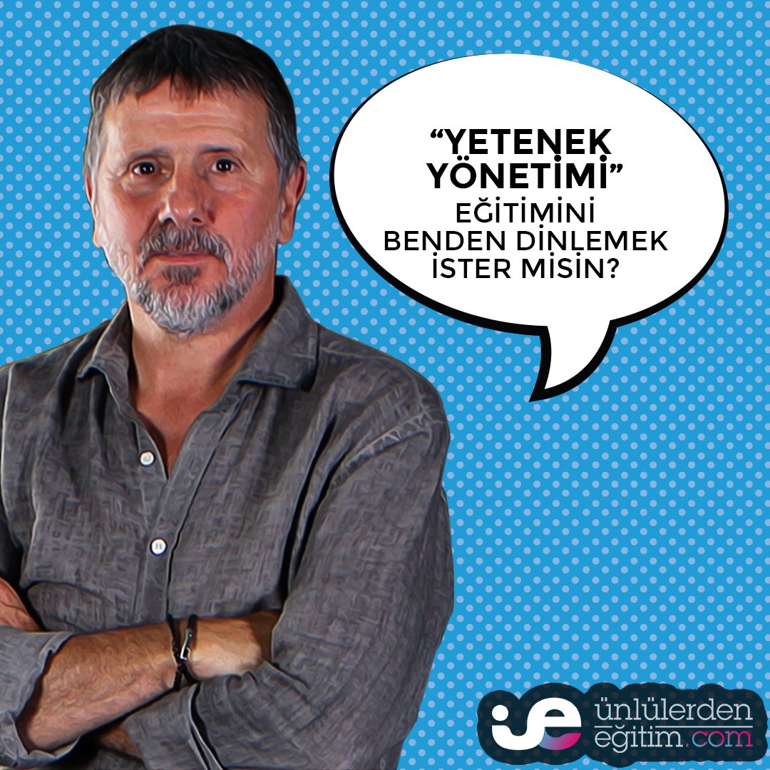 Metin TEKİN'den 'Yetenek Yönetimi' eğitimini hemen izlemek için: unlulerdenegitim.com/unluler/metin-…
💻 Online Eğitim
🎓 Adınıza özel eğitmen imzalı sertifika
🔔 Sadece 29.90tl
#onlineegitim #sertifika #kişiselgelişim #yetenek #yönetimi #enünlüeğitimplatformu #başarıyıtakipet #metintekin