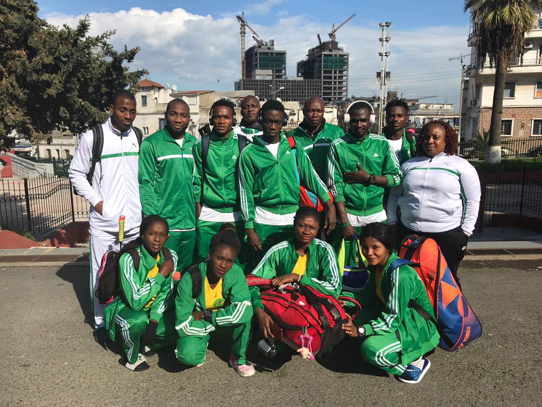 EzemmuoOfSports's tweet photo. #BREAKING Team Nigeria reaches 2018 Thomas Uber Semi-final Qualifiers in Algeria.
Set to face Neighbours Ghana in intensive semi-final clash!
The team had earlier defeated Morocco in the men quarter finals earlier today.
๐๐๐๐ธ๐ธ๐ธ #ForTheLoveOfBadminton #ThomasUber2018 Thai https://t.co/Im4BprKxP3