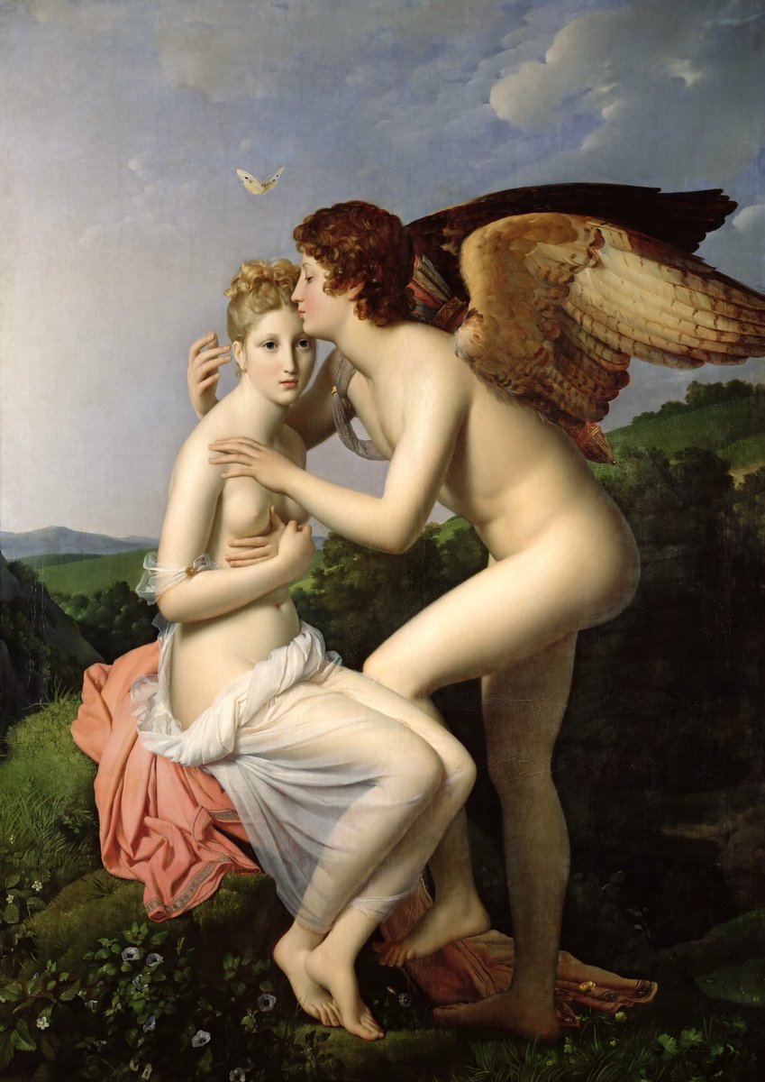May Your Heart Soar With Love!
Happy Valentine's Day.
(Photo of Cupid and Psyche's First Kiss)