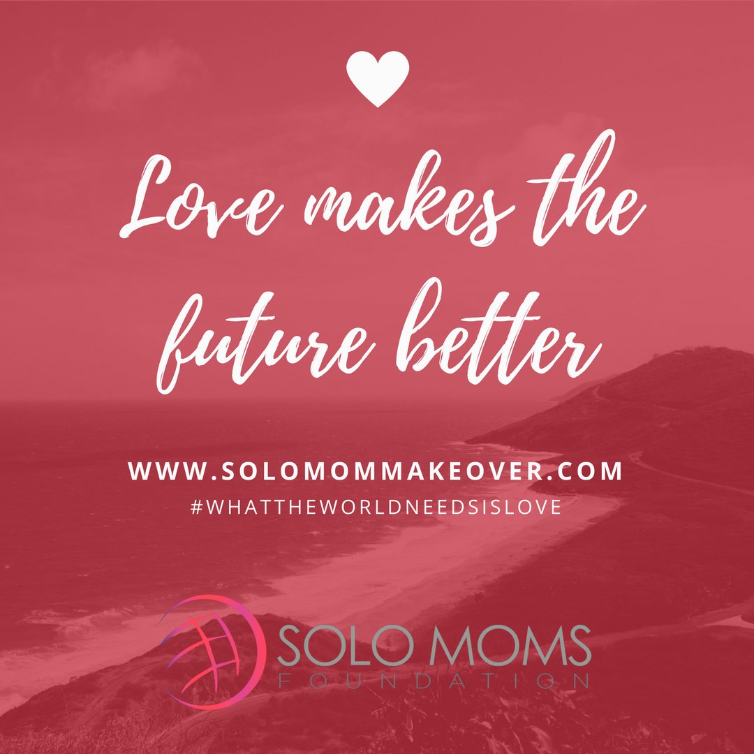 SoloMakeover's tweet photo. LOVE makes the moment, today, tomorrow and beyond BETTER!
Choose LOVE.

#SOLOMOMFOUNDATION #inspiring #togetherwecanmakeadifference #lovelovelove #makesthefuturebetter #empowering #encouraging #perspective #spiritsoulbody #selflove #loveothers #uplifting https://t.co/vWm9P6OAOK