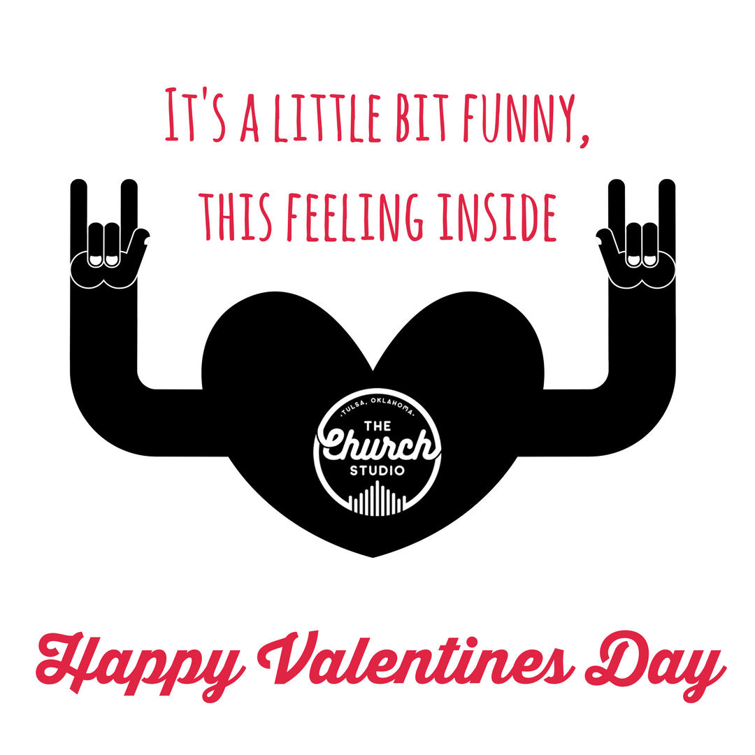 TheChurchStudio's tweet photo. From our heart to yours, Happy Valentine's Day! We love you very much! #LoveUForever #Love #Addicted2Love #LoveSong https://t.co/0AKJaPPGvz