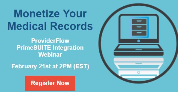 FOGOSolutions's tweet photo. Want to MAXIMIZE the potential of your #PrimeSUITE #EHR? Join us for an educational webinar Wed. February 21st, at 2PM EST, as we demonstrate how to unlock the potential of PrimeSUITE w/ ProviderFlow. Sponsored by @FogoDataSystems https://t.co/OaXkFWQDD4 https://t.co/dDYZ1DHUsM
