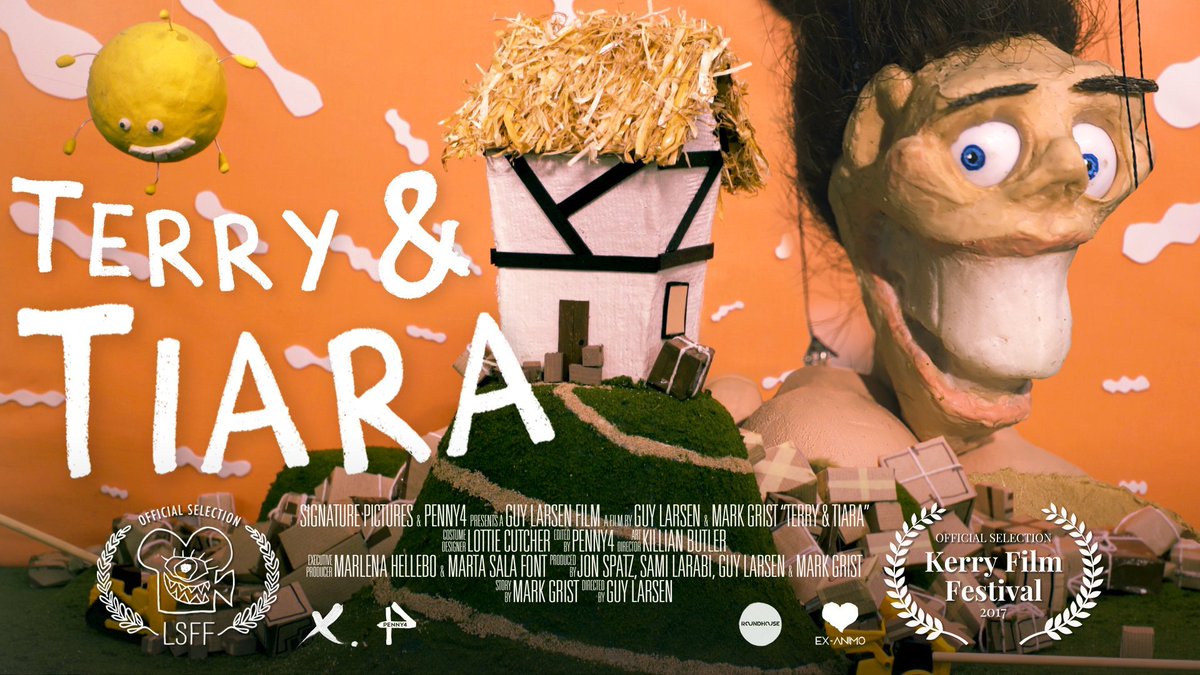 Here's a brand new animated spoken word vid from me, <a href="/ThisIsGuido/">guy larsen</a>  and <a href="/SigPix/">Signature Pictures</a>. This took us ages! 

CHECK IT OUT - 'Terry And Tiara'
(contains puppet nudity)
 youtube.com/watch?v=FONSZs…