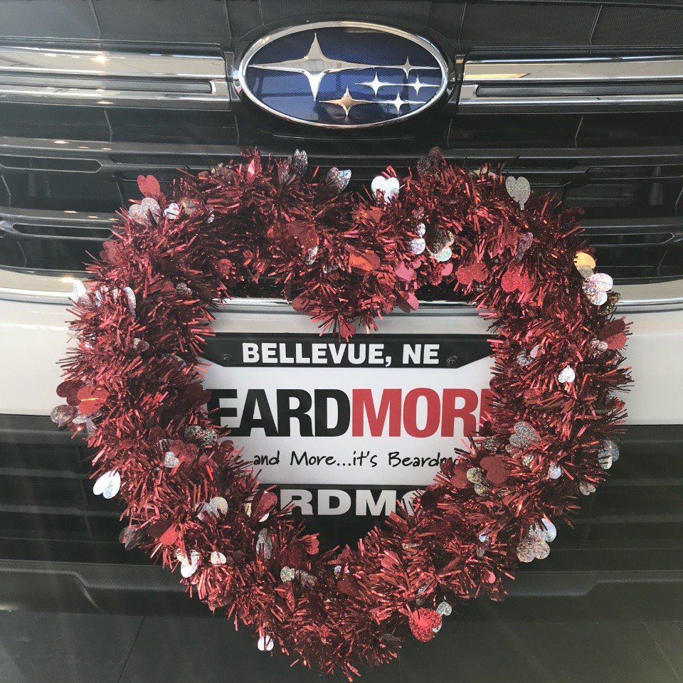BeardmoreSubaru's tweet photo. We've got a Valentine for life! #SubaruForLife ❤️❣️💝@subaru_usa #ValentinesDay https://t.co/44wDJTUjB6