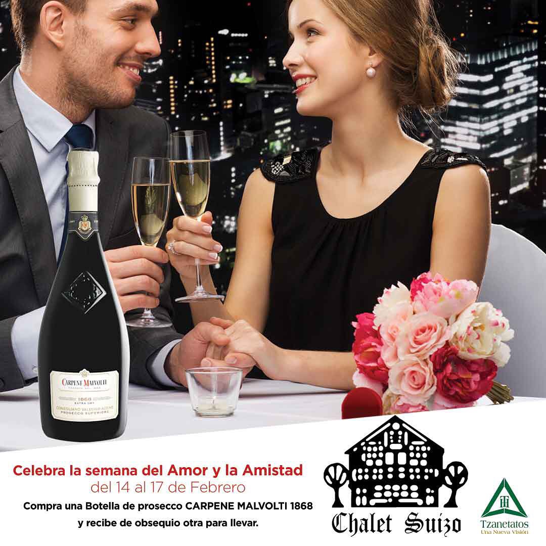 RestChefWilly's tweet image. Ven a celebrar la semana del amor con nosotros y por la compra de una botella de Prosecco Caperne Malvolti 1868, recibe la segunda gratis para llevar. 
Oferta valida hasta el 17 de Febrero. 
No aplica con otras promociones, ni descuentos