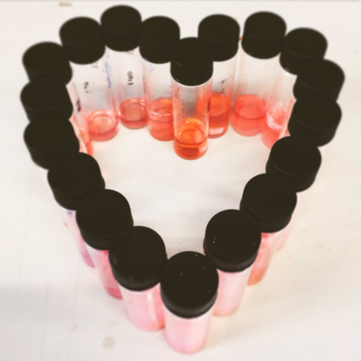 Be my valentine cos we've got some crazy chemistry 😉💐 #PISAlove #cRAFTychem #RealTimeChem #ValentinesDay2018