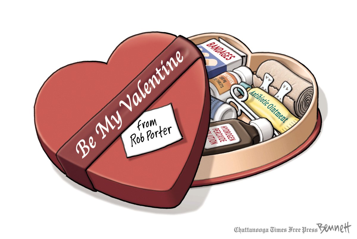 BennettCartoons's tweet image. 2/14/2018- Be Mine #ValentinesDay #BeMyValentine #RobPorter #domesticabuse #Trump tinyurl.com/ybg8crdx