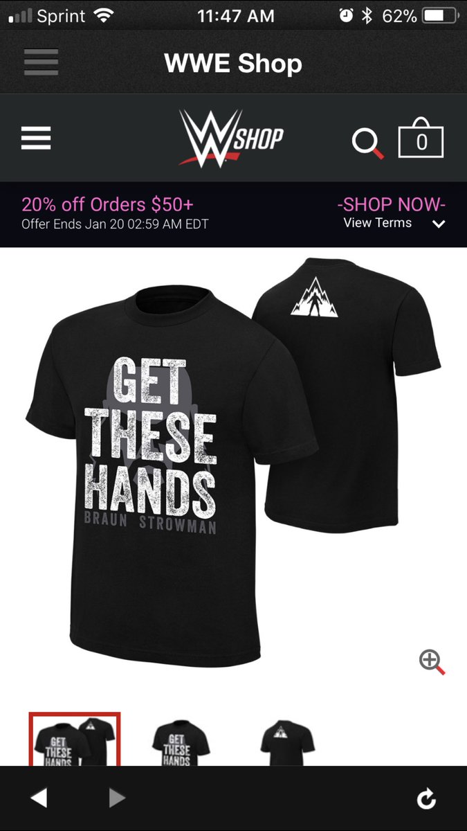 braun__strowman's tweet photo. Get these hands ✋✋ @BraunStrowman https://t.co/xSyU01IF7P