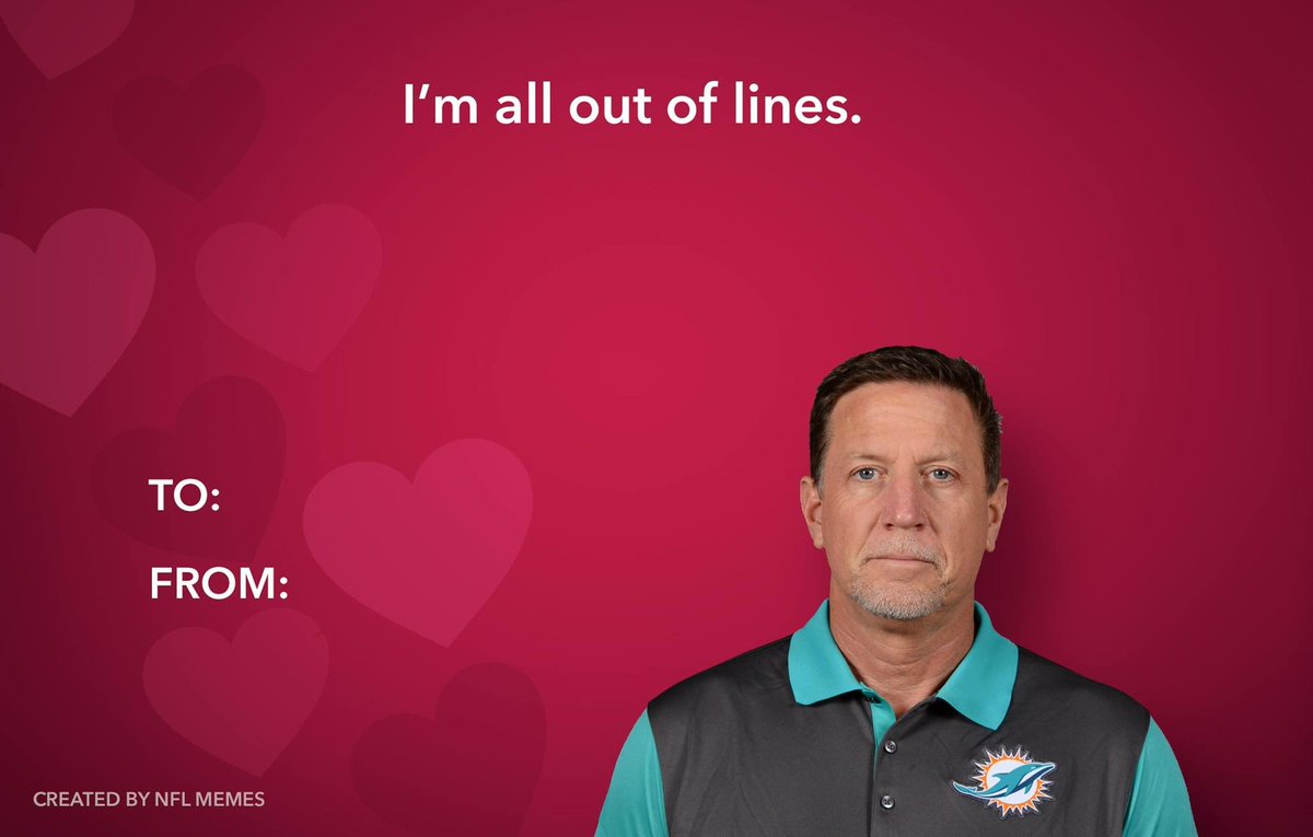 DolphinsTalkTom's tweet photo. Happy Valentines Day! 😂 @DolphinsTalk https://t.co/qcybGc9c2n