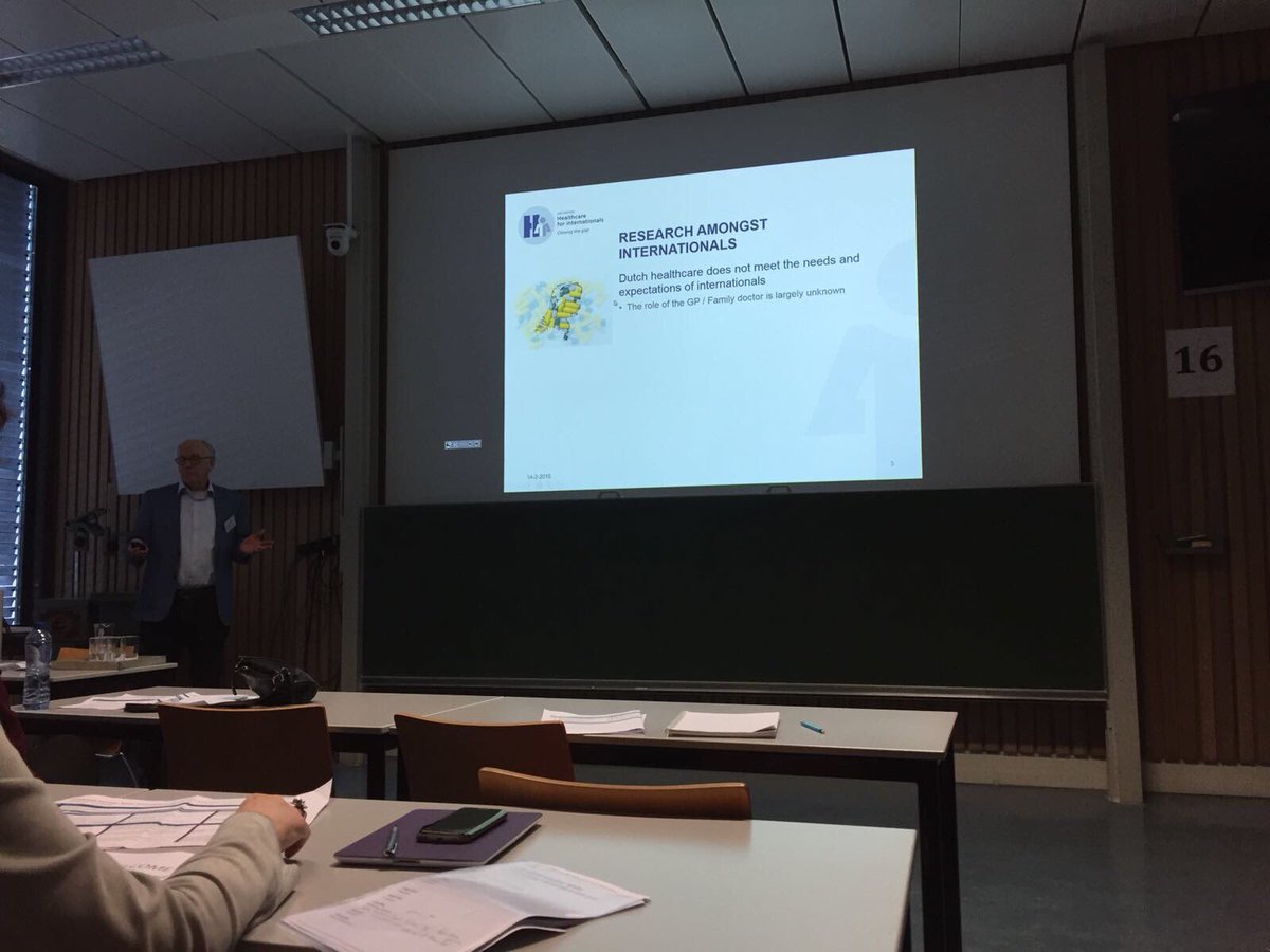dirkjanf's tweet photo. Presenting @H4i_nl and the need for healthcare for internationals to facilitate mobility of researchers. Many European universities present at #EurTue18 https://t.co/YTezbMNkci