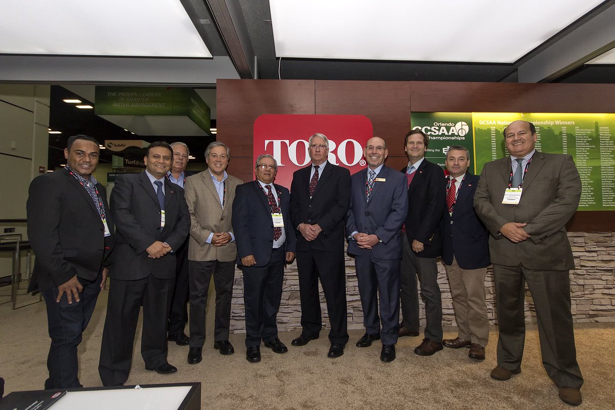 Toro_Tirsa's tweet photo. Part of the group Toro LatAm @TheToroCompany @GIS_2018 #Tirsa #TirsaMX #TheToroCo #Toro #ToroGolf #GIS2018 #TeamToro #SATX #Latam https://t.co/7mBv33fmdg