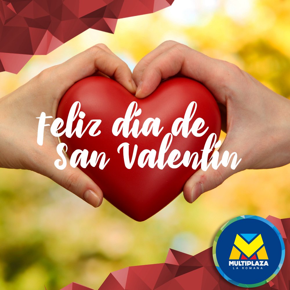 #MultiplazaLaRomana te desea un felíz día del amor y la amistad junto a tus seres queridos. #SanValentín #CentroComercial