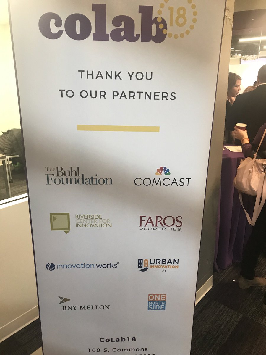 UrbInnovation21's tweet photo. Great turnout for grand opening of @Colab18pgh to drive inclusive innovation, community engagement and entrepreneurship on the Northside. #CoLab18 https://t.co/o0lMQyoPSF
