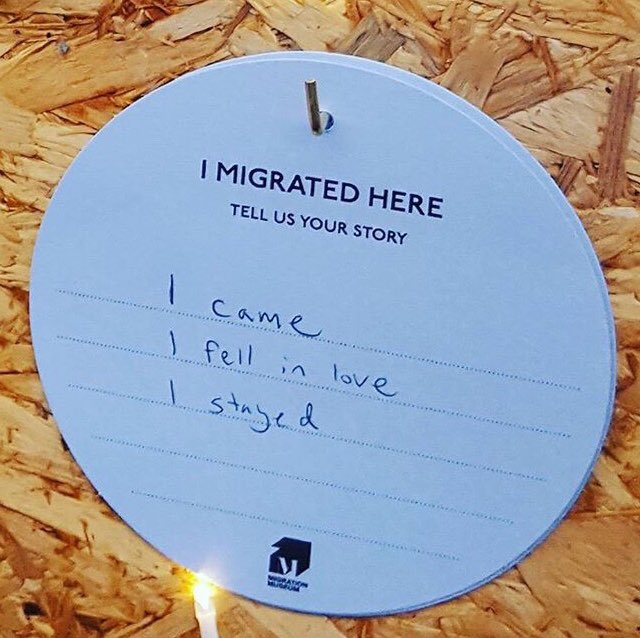 MigrationMuseum's tweet photo. We love this migration story from one of our visitors #ValentinesDay https://t.co/GKLKPuCmNy