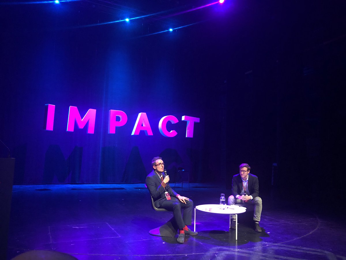 grexovic's tweet photo. A great 1:1 conversation (or the filler for the jury decision as they say) with @PeterPtashko of @GlobalSEN &amp; Adrian Fuchs of FA-SE #impact2018 https://t.co/bPwhppPsm2