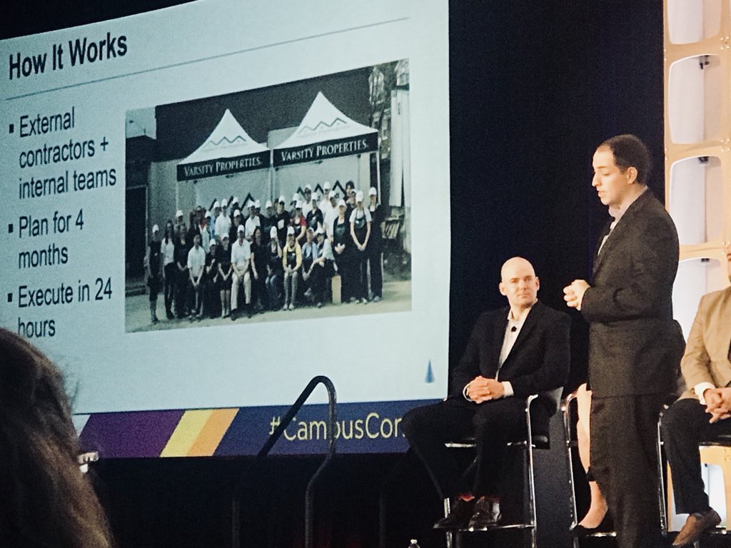 AJKeilty's tweet image. Today @MichaelTrendota did a great job presenting to our industry colleagues @NAAhq #CampusConnex how it is possible to complete a @VarsityProp #24hrturnover