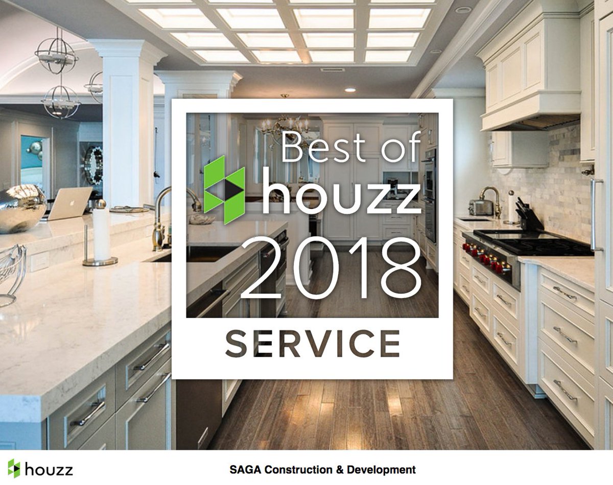 homesbysaga's tweet photo. We are pleased to announce that we have received for the 2nd year in a row the Best of Houzz Award for Client Satisfaction. Many thanks to our clients and the Houzz community for recognizing our efforts! https://t.co/lwlRZ7PsKq https://t.co/qoxYYuc3rq