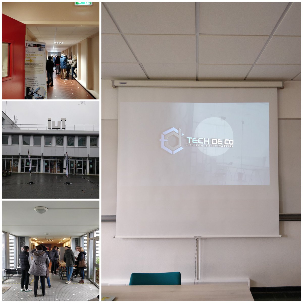 Étudiants et enseignants vous accueillent aujourd'hui et samedi au département Techniques de Commercialisation à @IUTStNazaire