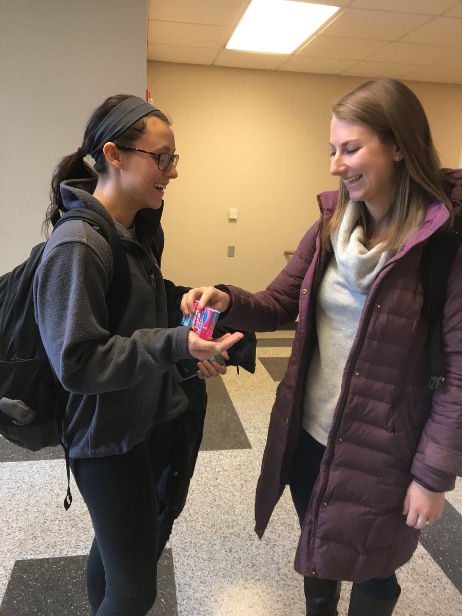 Spreading a little Valentines Day kindness through UD EMS 💗#UDRAOK <a href="/UDChiefChatman/">Rodney Chatman</a>