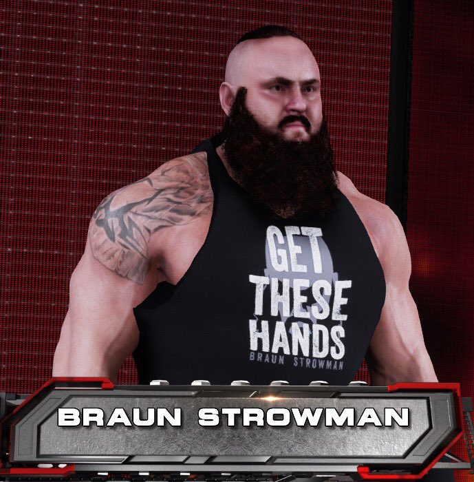 WWEAznBlusuazn's tweet photo. Who’s ready to #WalkWithBraun in @WWEgames #WWE2k18 ?
#BraunStrowman #WWE #WWERAW #bassguitar or #cello ? #wwe2kcreations #retweet #share #videocomingsoon
#subscribe https://t.co/TBTtMbxLkA https://t.co/qRXP3BKnTE