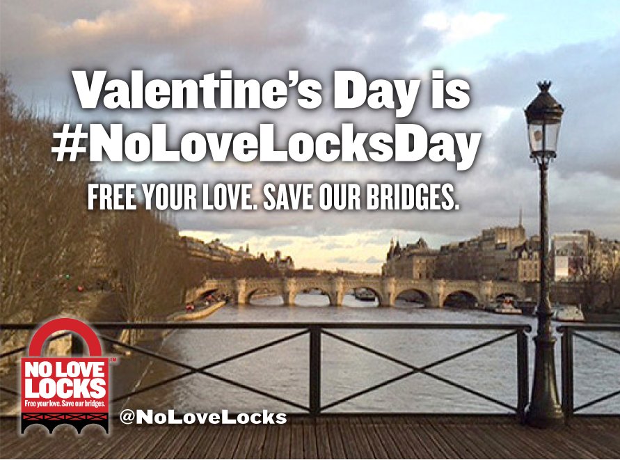 NO LOVE LOCKS™ tweet media
