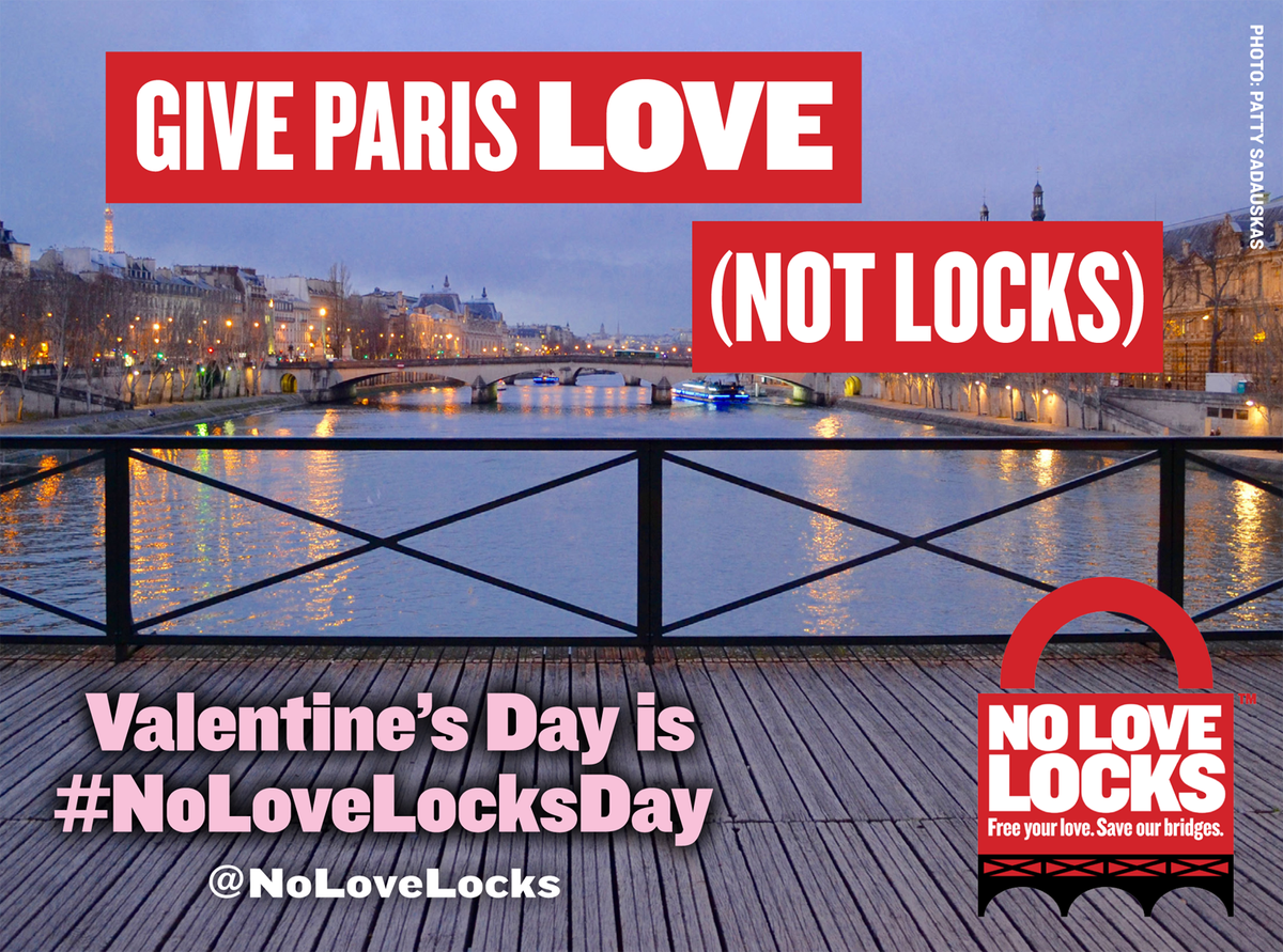 NO LOVE LOCKS™ tweet media