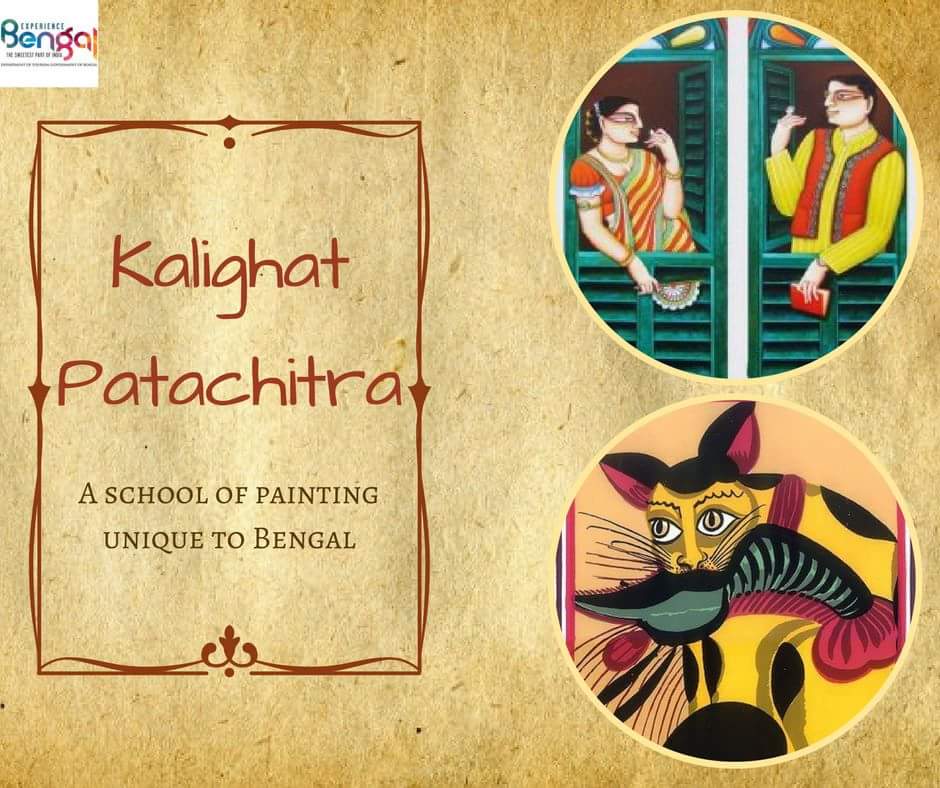 TourismBengal's tweet photo. #KalighatPainting or #KalighatPat originated in the 19th century and developed as a distinct school of Indian painting
From Hindu gods, mythological characters these paintings  reflected a variety of themes
#ExperienceBengal #GoBengal #BeautifulBengal #TravelBengal #TourismBengal https://t.co/OzgGF7YXBN