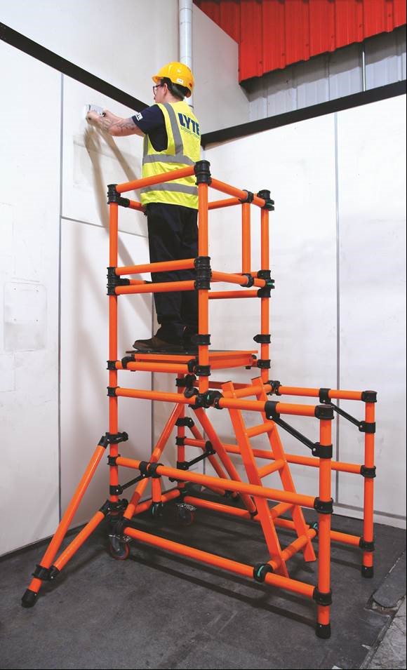 LyteHIPOD's tweet photo. Nobody wants a nasty shock on Valentines day. So why not invest in our GRP range. From hop-ups to scaffold towers, we have it all. https://t.co/0vXjARcsEI