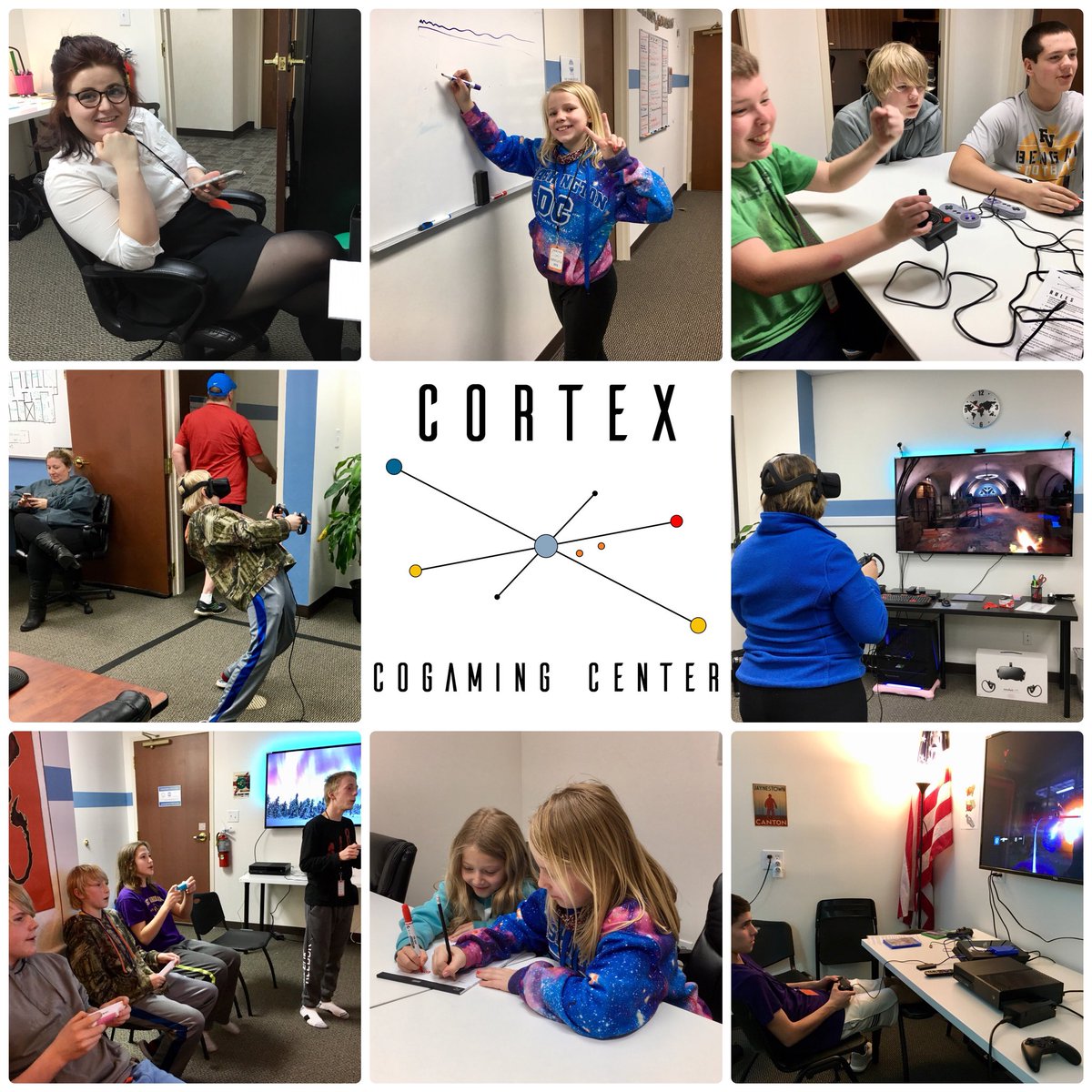 CortexCoGaming's tweet image. Last weekend at Cortex CoGaming was great.

Join us every Friday and Saturday, from 3pm to 10pm, for Southern Wake’s only “Collaborative Gaming” Center designed by Tech Enthusiasts, Gamers, and Game Developers!

SAVE BIG when you arrive between 3-6PM!

CortexCoGaming.com