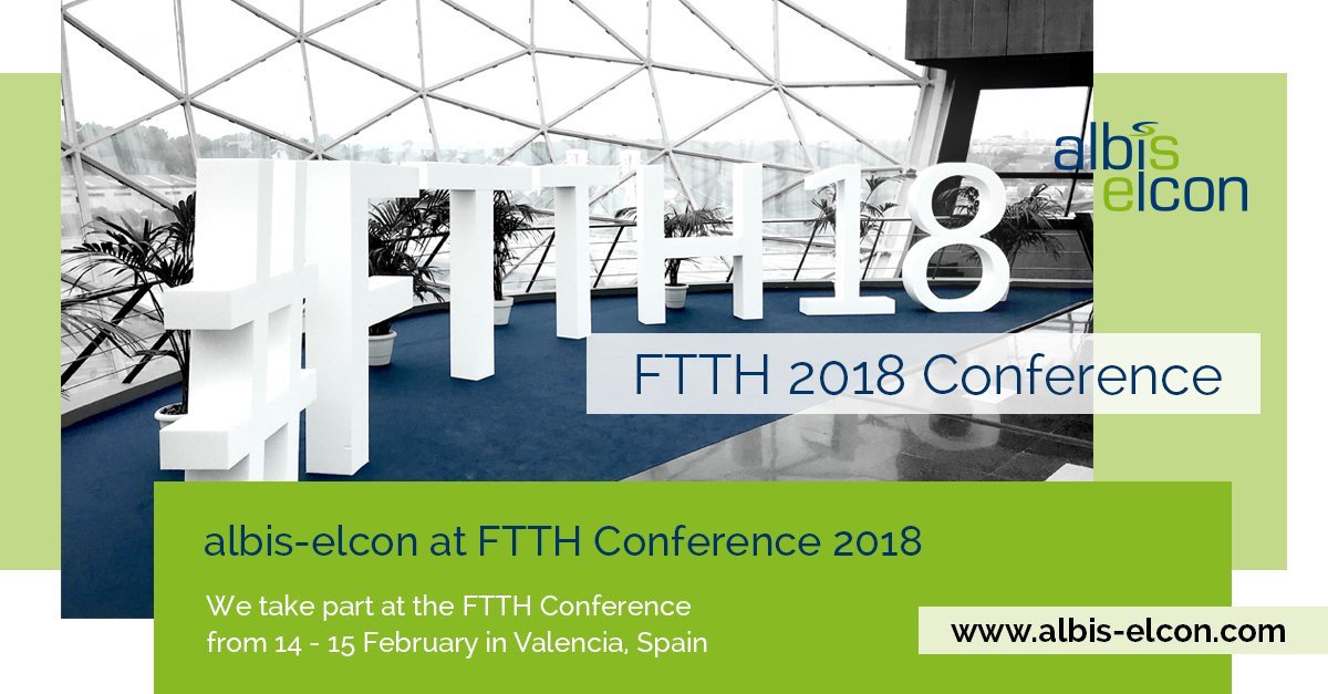 philippneuber's tweet photo. @albis_elcon also take part at #FTTH18 https://t.co/1fRliVO4nc