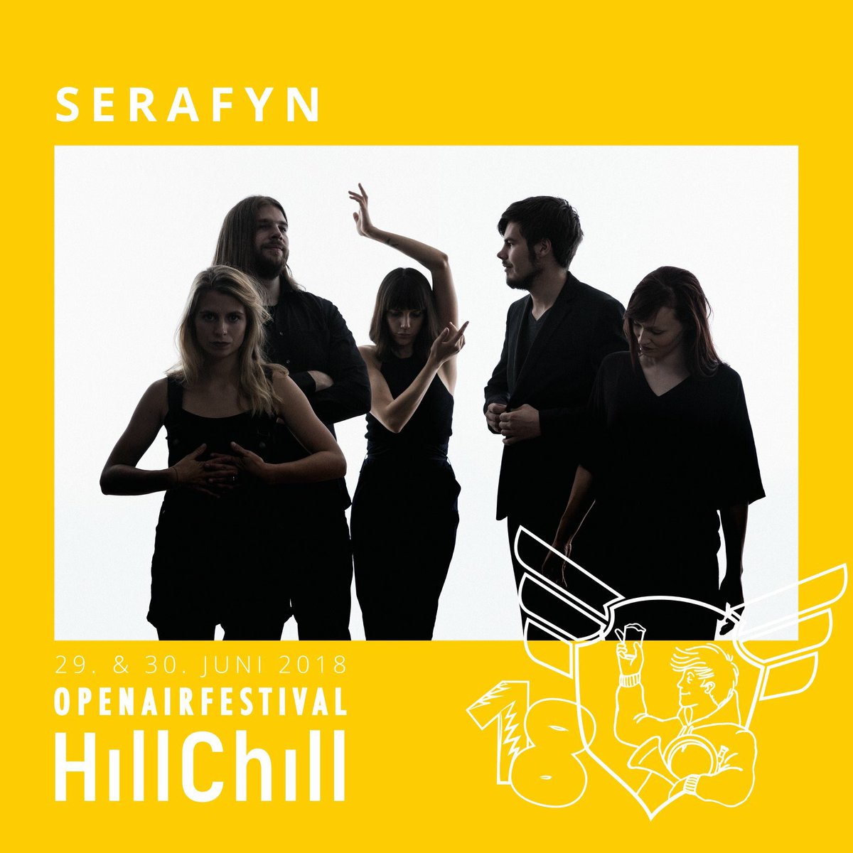 Wir sind Ende Juni am HILLCHILL, ist schon fast soweit! 
Grüsse aus dem Probebunker.
<3