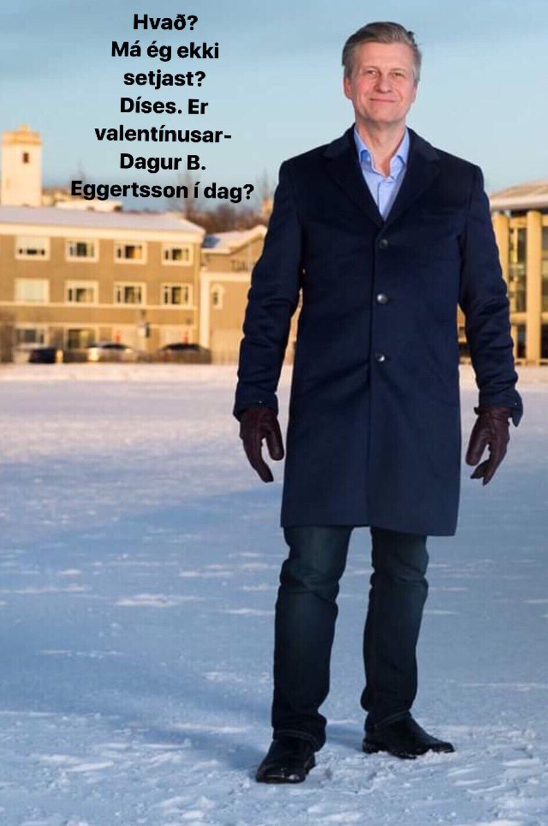 Valentínusardagur? Pantaðu borð fyrir þrjá. Aldrei að vita hvort Eyþór mæti þrátt fyrir að vera ekki boðið.