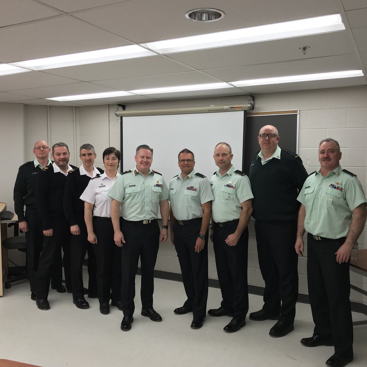 Goalielisten's tweet photo. #NEPDP students were privileged to be part of great exchanges on Command Teams strategy & relationship- Thank you to BGeneral Delaney & CWO St-Pierre https://t.co/ccMlGw1l0g