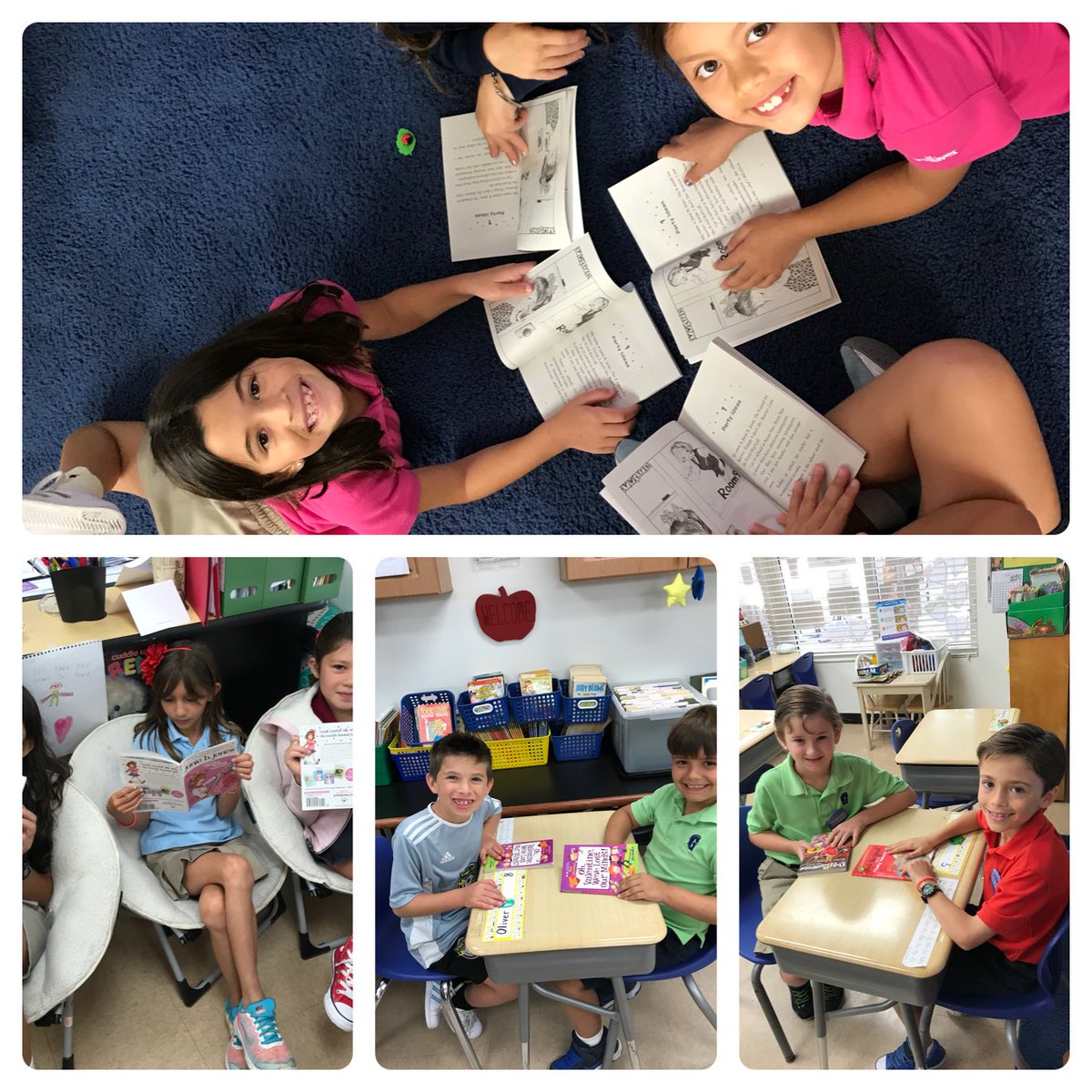 Love is ...reading a Valentine book with a friend! ❤️ #gslearning