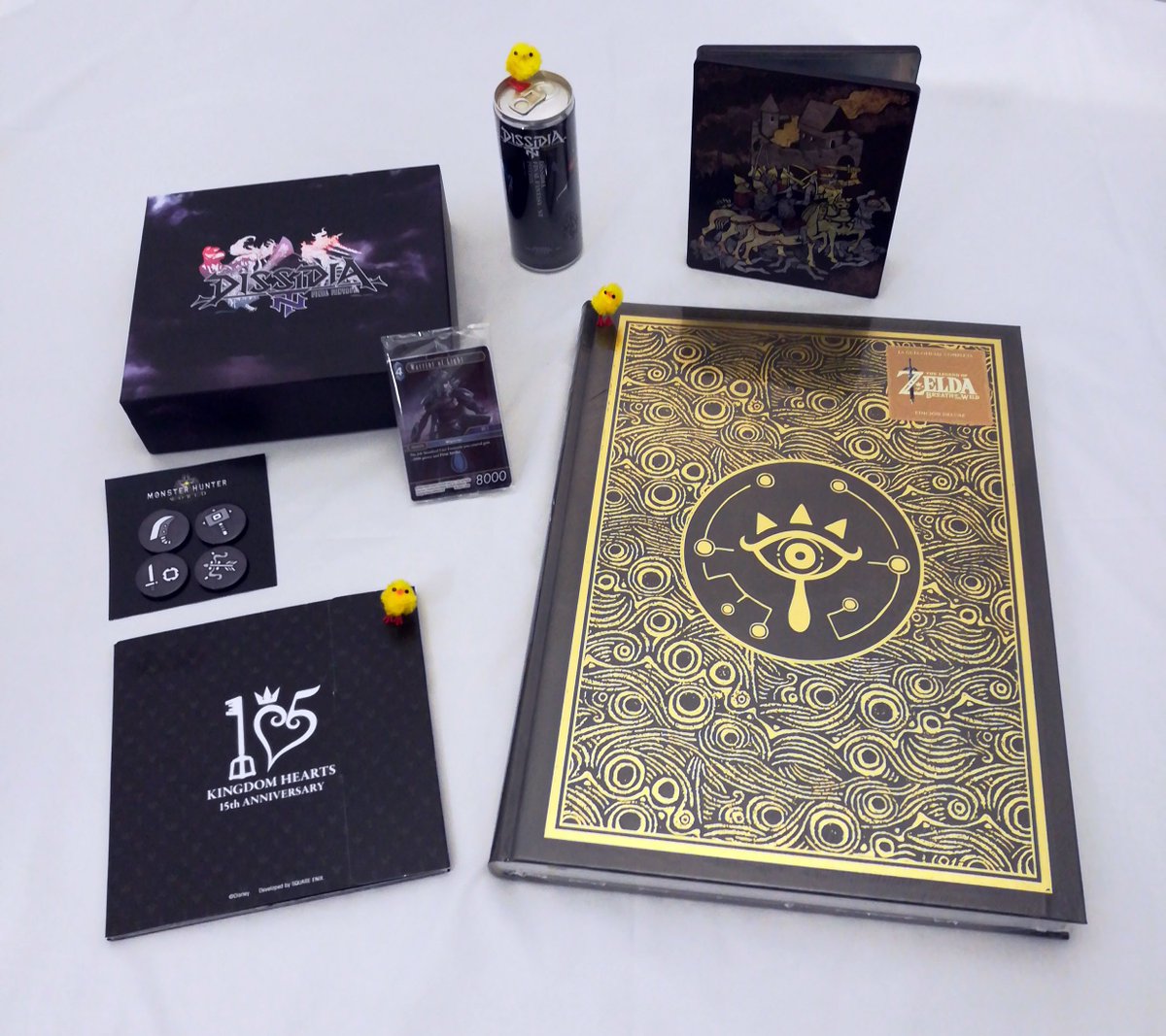 ❤️🐥¡CONCURSO DE SAN VALENTÍN!🐥❤️
-Follow
-Like+RT
-Menciona a la persona con la que compartirías este pack
Incluye la Guía Deluxe de Zelda, poster desplegable de KH, press kit de Dissidia, chapas de MHW y steelbook de KCD.
*Sólo España. Ganador mañana a las 14h (al azar).
